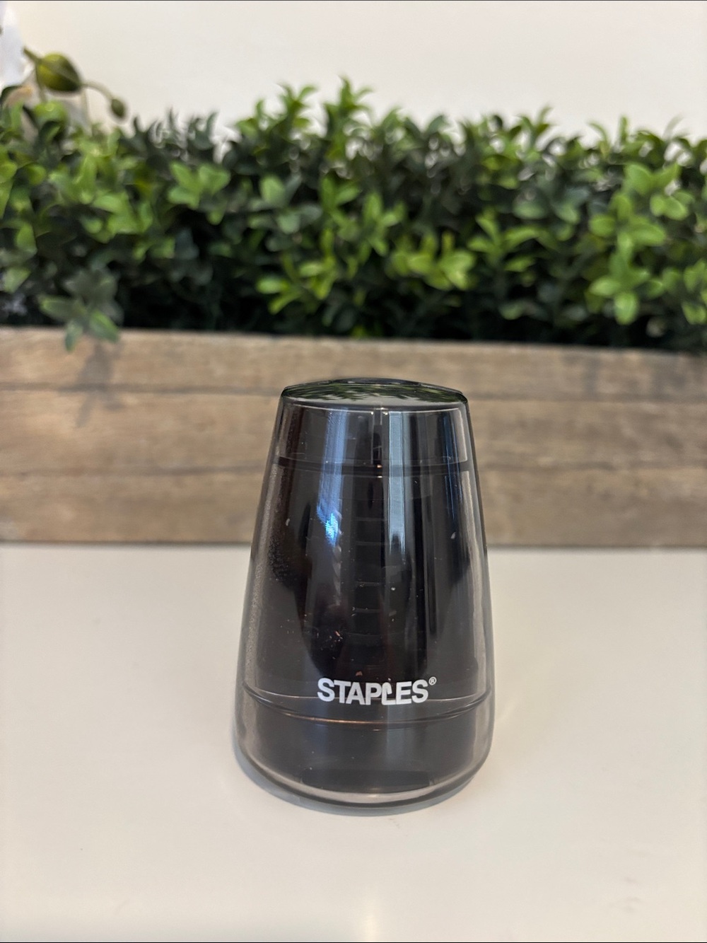 Staple Battery operated Black Compact Pencil Sharpener